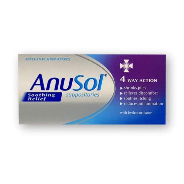 Anusol Soothing Relief Suppositories 12's