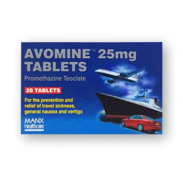Avomine 25mg Tablets 28's