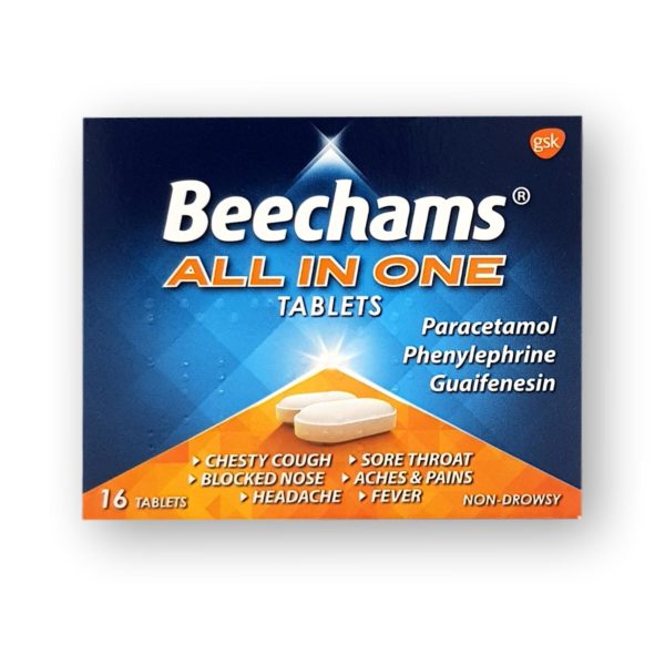 Beechams All In One Tablets 16's