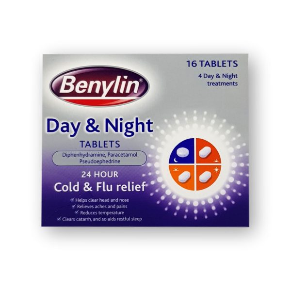 Benylin Day & Night Tablets 16's
