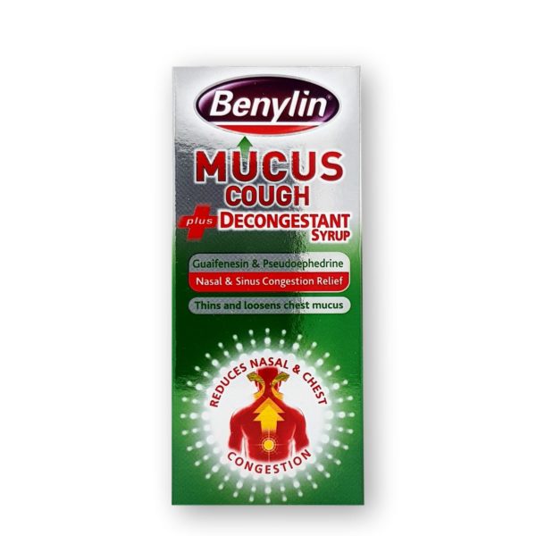Benylin Mucus Cough Plus Decongestant Syrup 100ml