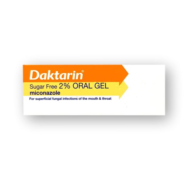 Daktarin 2% Oral Gel Sugar Free 15g