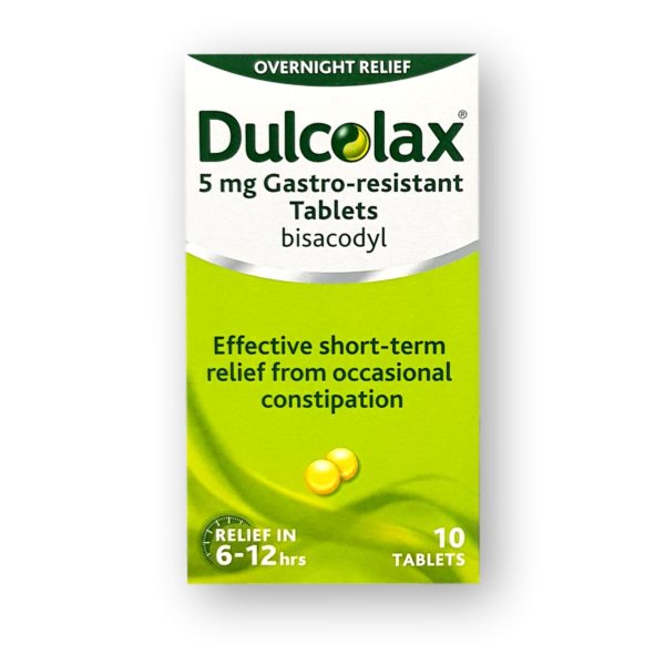 Dulcolax 5mg Tablets 10's