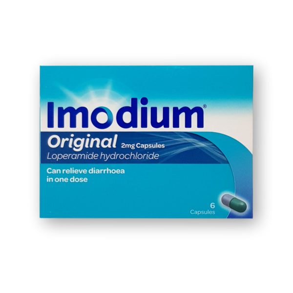 Imodium Original 2mg Capsules 6's