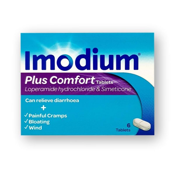 Imodium Plus Comfort Tablets 6's