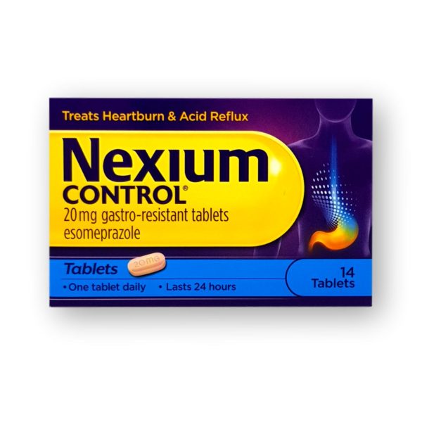 Nexium Control 20mg Tablets 14's