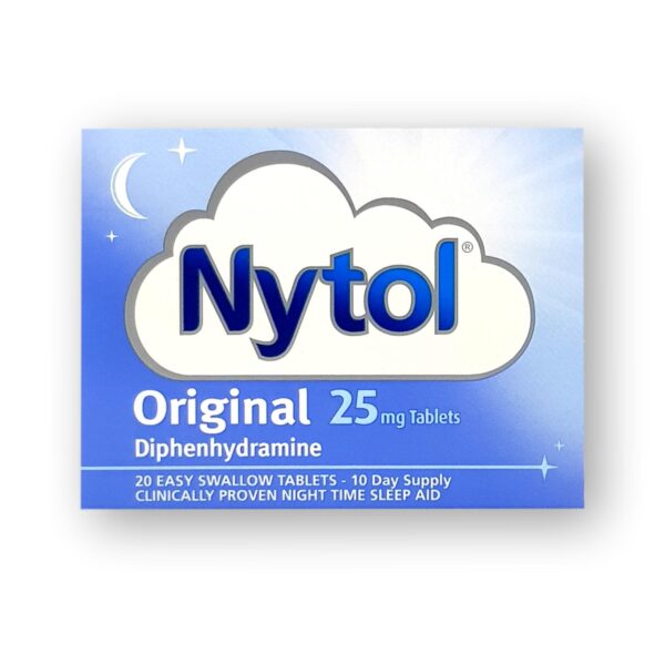 Nytol Original 25mg Tablets 20's