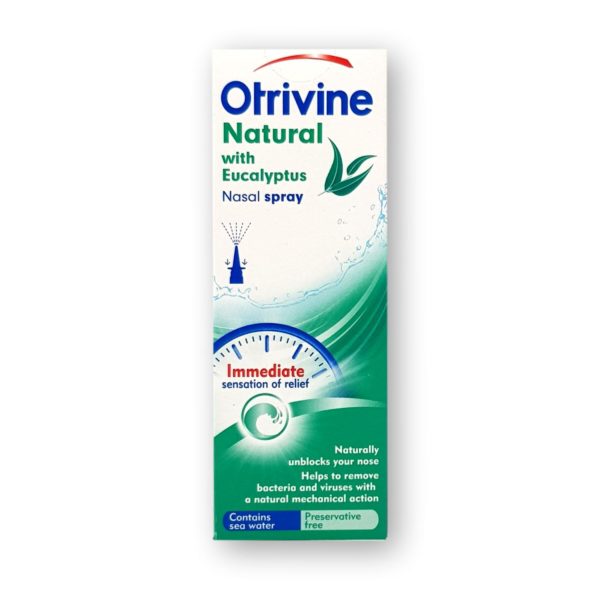 Otrivine Natural With Eucalyptus Nasal Spray 20ml
