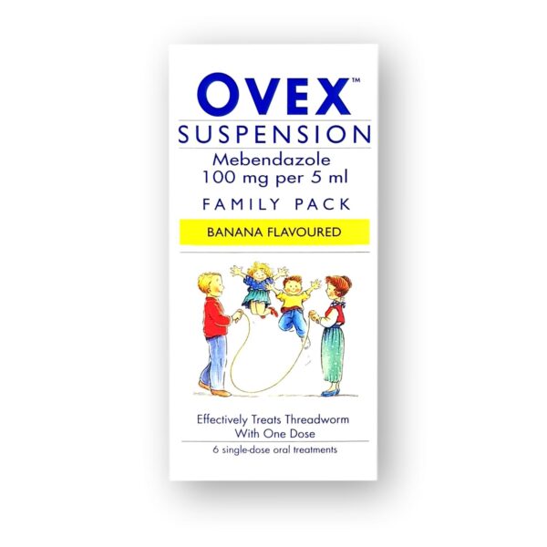 Ovex Family Pack Suspension 6 Single-Dose Oral Treatments 30ml