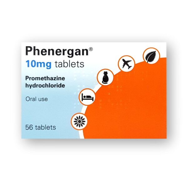 Phenergan 10mg Tablets 56's