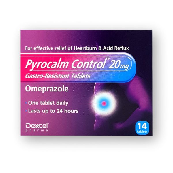 Pyrocalm Control 20mg Tablets 14's