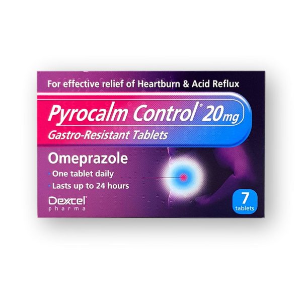 Pyrocalm Control 20mg Tablets 7's