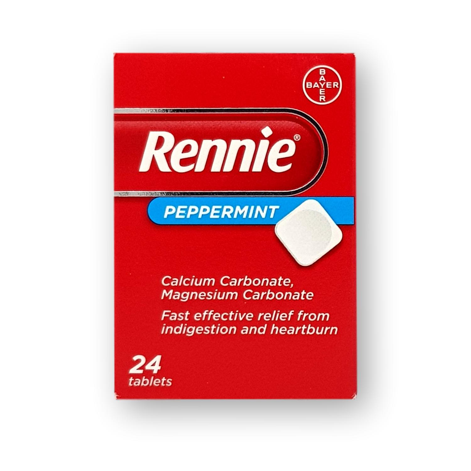 Rennie Peppermint Chewable Tablets 24 s Welfare Pharmacy UK