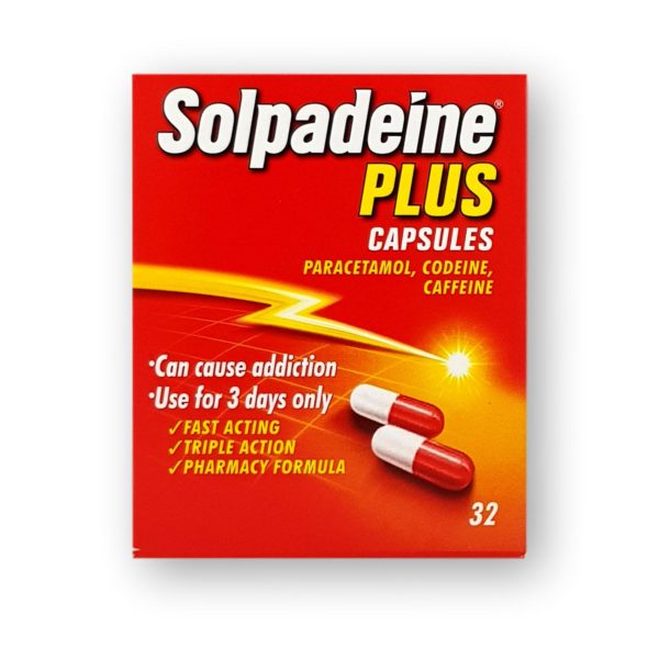 Solpadeine Plus Capsules 32's