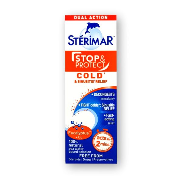 Sterimar Stop & Protect Cold & Sinusitis Relief Nasal Spray 20ml