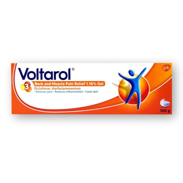 Voltarol Back And Muscle Pain Relief 1.16% gel 100g