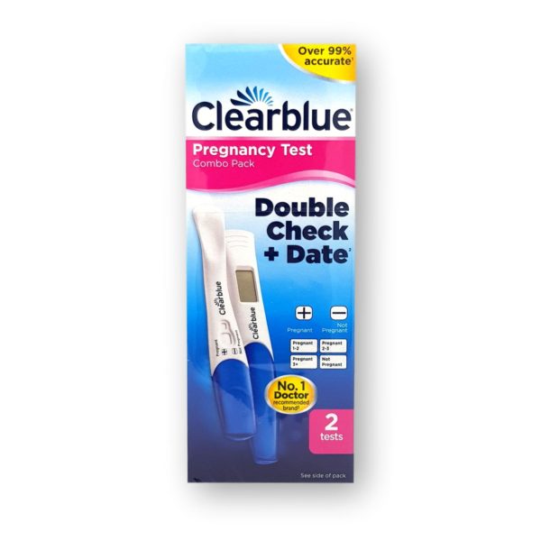 Clearblue Pregnancy Test Combo Pack Double Check+Date 2's