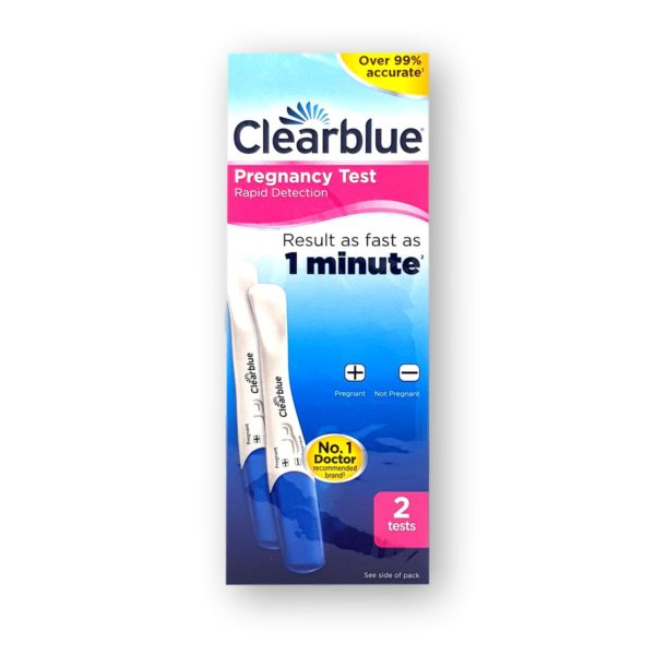Clearblue Rapid Detection Pregnancy Test 2's