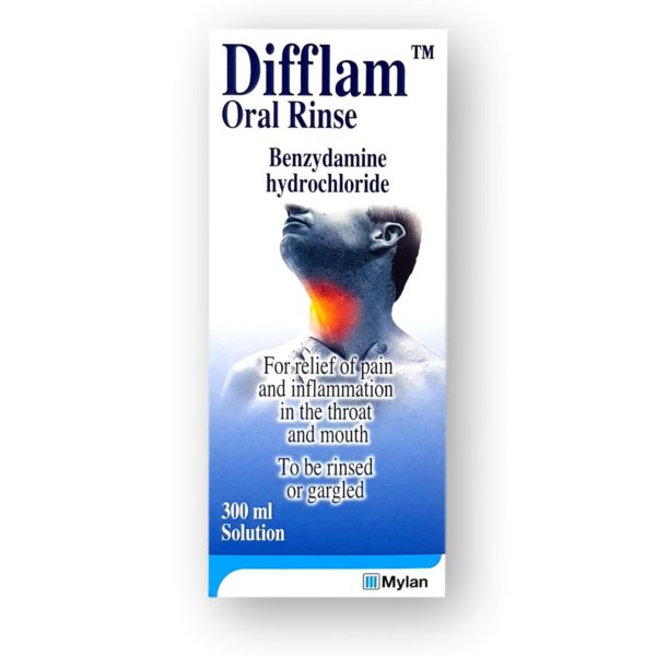 Difflam Oral Rinse Solution 300ml