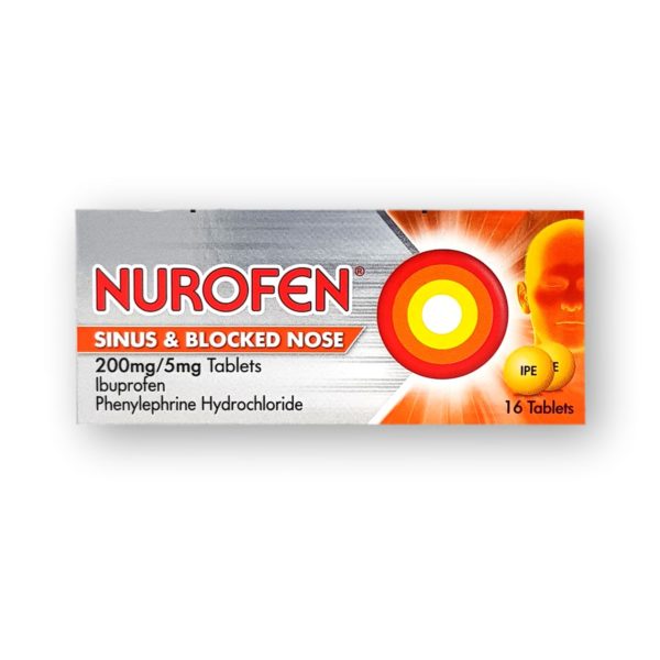 Nurofen Sinus & Blocked Nose Tablets 16's