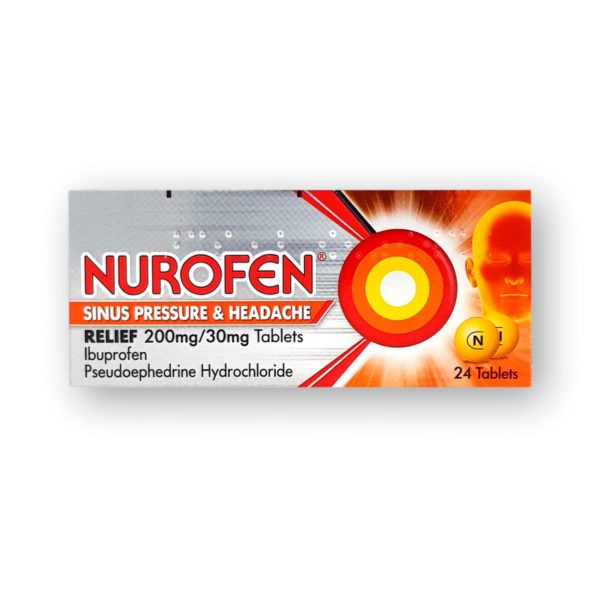 Nurofen Sinus Pressure & Headache Tablets 24's