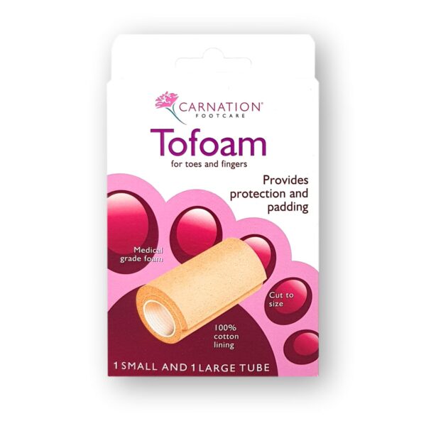 Carnation Tofoam For Toes & Fingers Small & Large Tubes