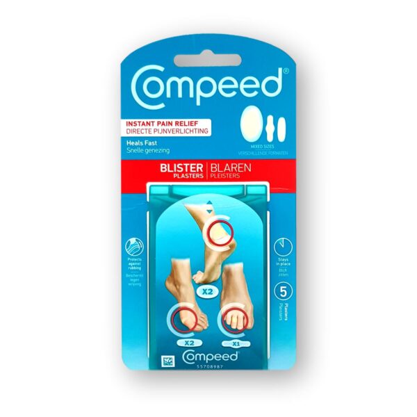 Compeed Blister Plasters Mixed Sizes 5's