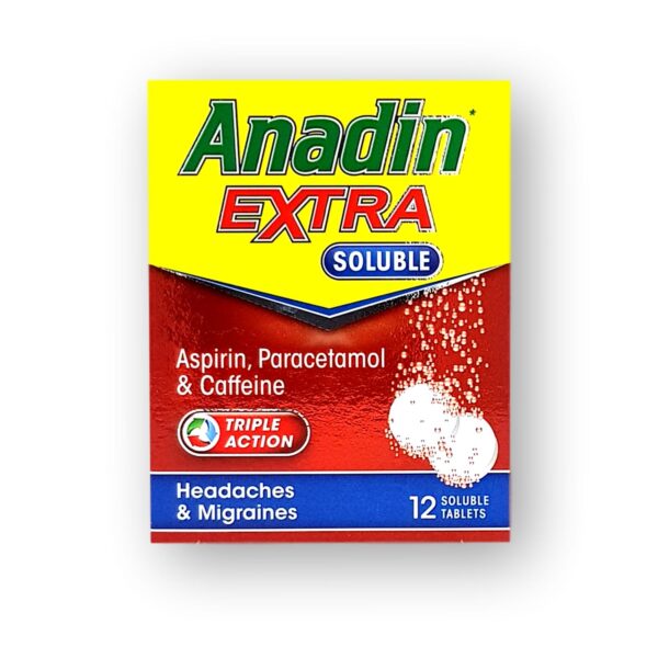 Anadin Extra Triple Action Soluble Tablets 12's