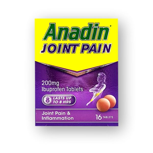 Anadin Joint Pain 200mg Ibuprofen Tablets 16's