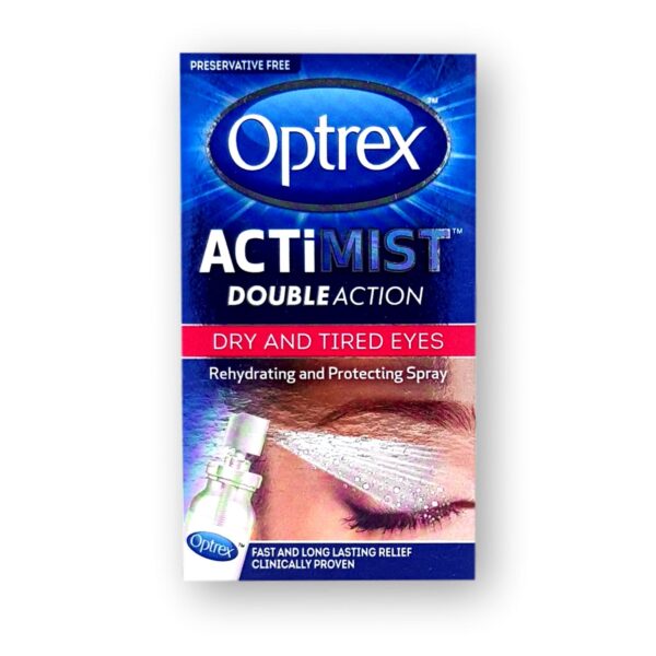 Optrex Actimist Double Action Dry And Tired Eyes Spray 10ml