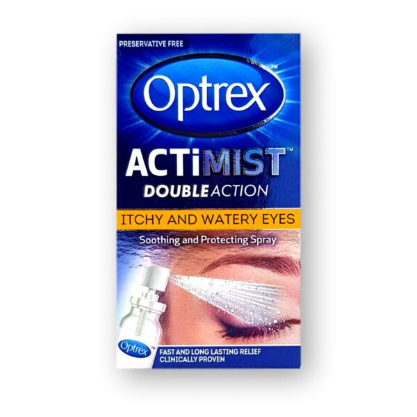 Optrex Actimist Double Action Itchy And Watery Eyes Spray 10ml