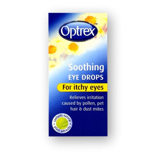Optrex Soothing Eye Drops For Itchy Eyes 10ml