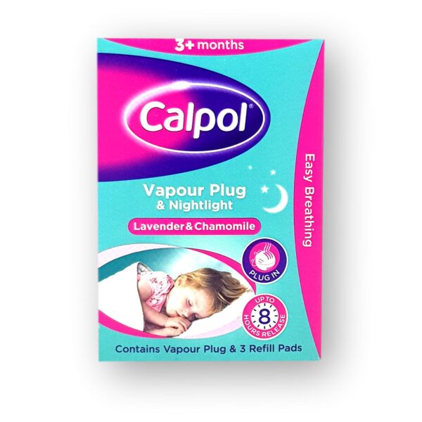 Calpol Vapour Plug & Nightlight with 3 Refill Pads
