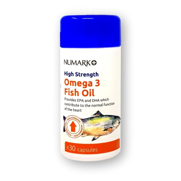 Numark High Strength Omega 3 Fish Oil Capsules 30's
