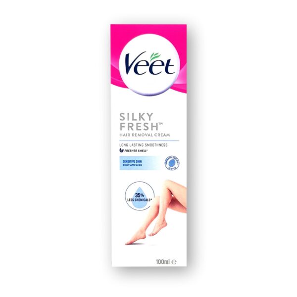 Veet Silky Fresh Hair Removal Cream for Sensitive Skin 100ml