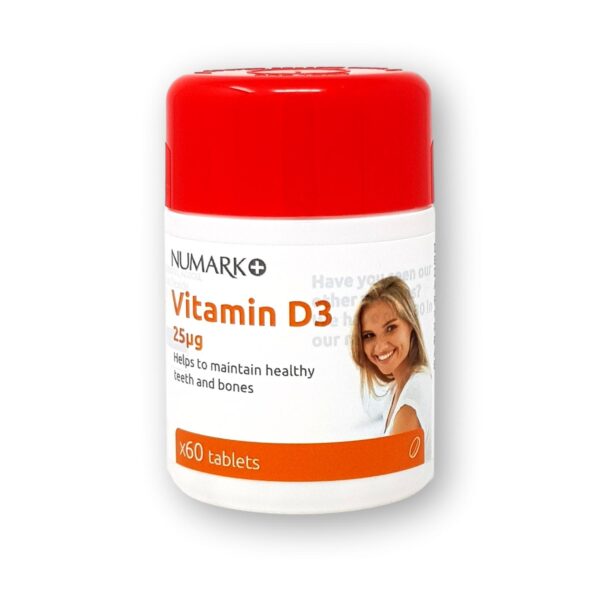 Numark Vitamin D3 25µg Tablets 60's
