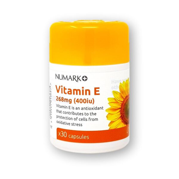 Numark Vitamin E 268mg Capsules 30's