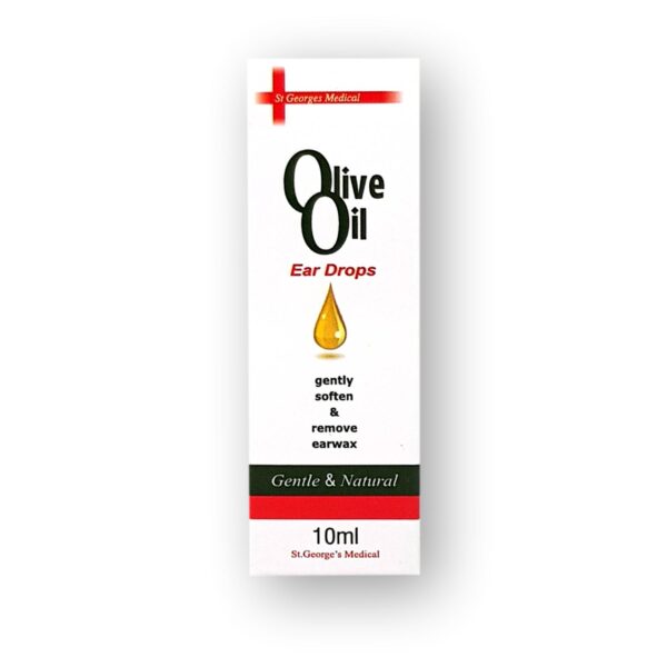 Olive Oil Ear Drops 10ml (Brand May Vary)