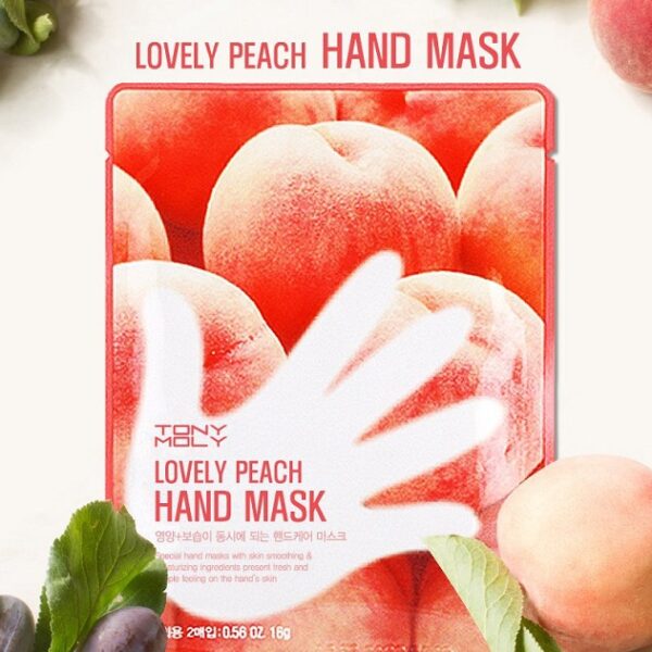 TONYMOLY Lovely Peach Hand Mask T2