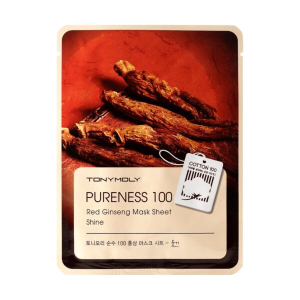 Tony Moly Pureness 100 Red Ginseng Mask Sheet