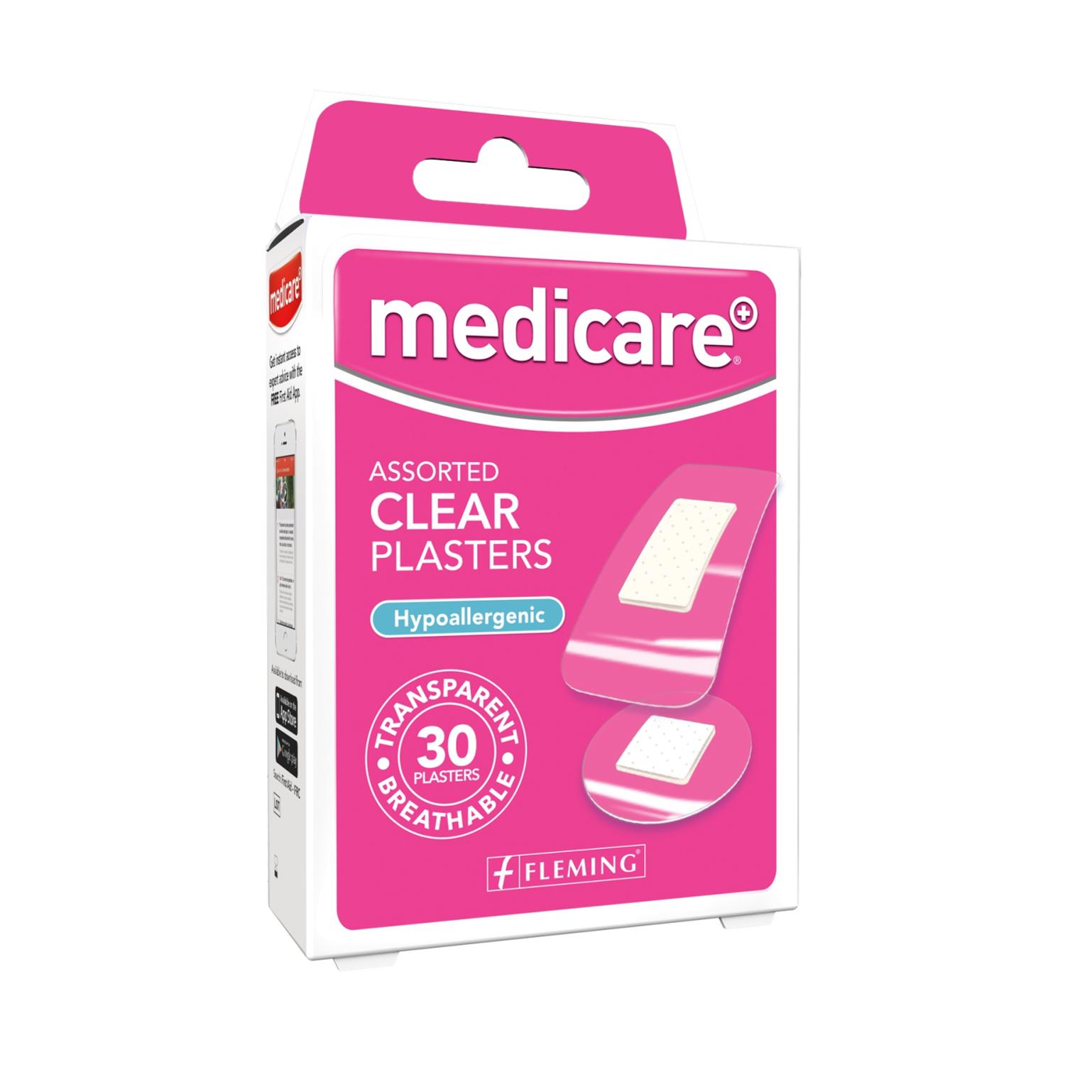 Medicare Clear Assorted Plasters 30’s – Welfare Pharmacy UK