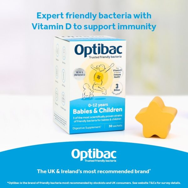Optibac Probiotics For Babies & Children Sachets T6