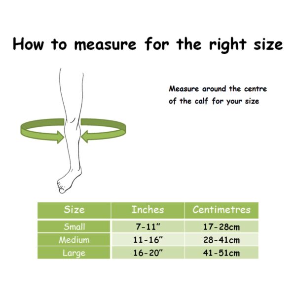 Physiologix Essential Calf Support Sizing