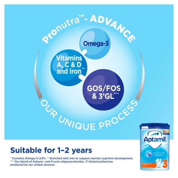 Aptamil 3 Growing Up Milk 1-2 Years 800g T2