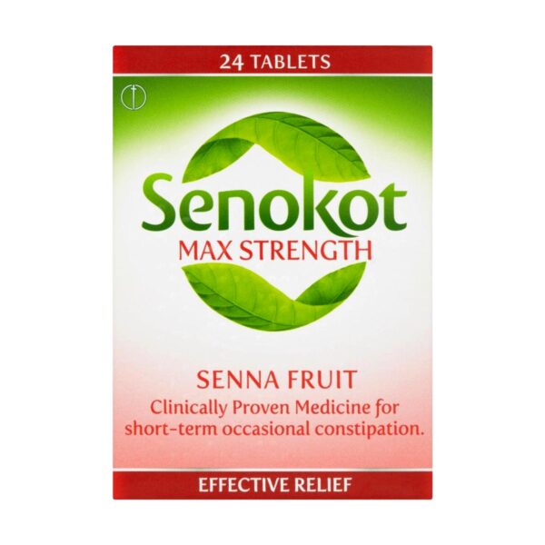 Senokot Max Strength Tablets 24's